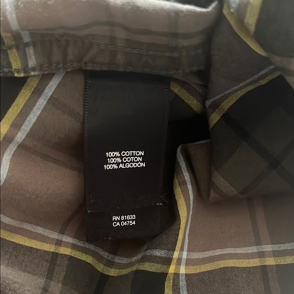 Kenneth Cole Plaid Button-Up Shirt - Picture 6 of 9